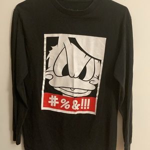 Angry Donald Long Sleeve Top
